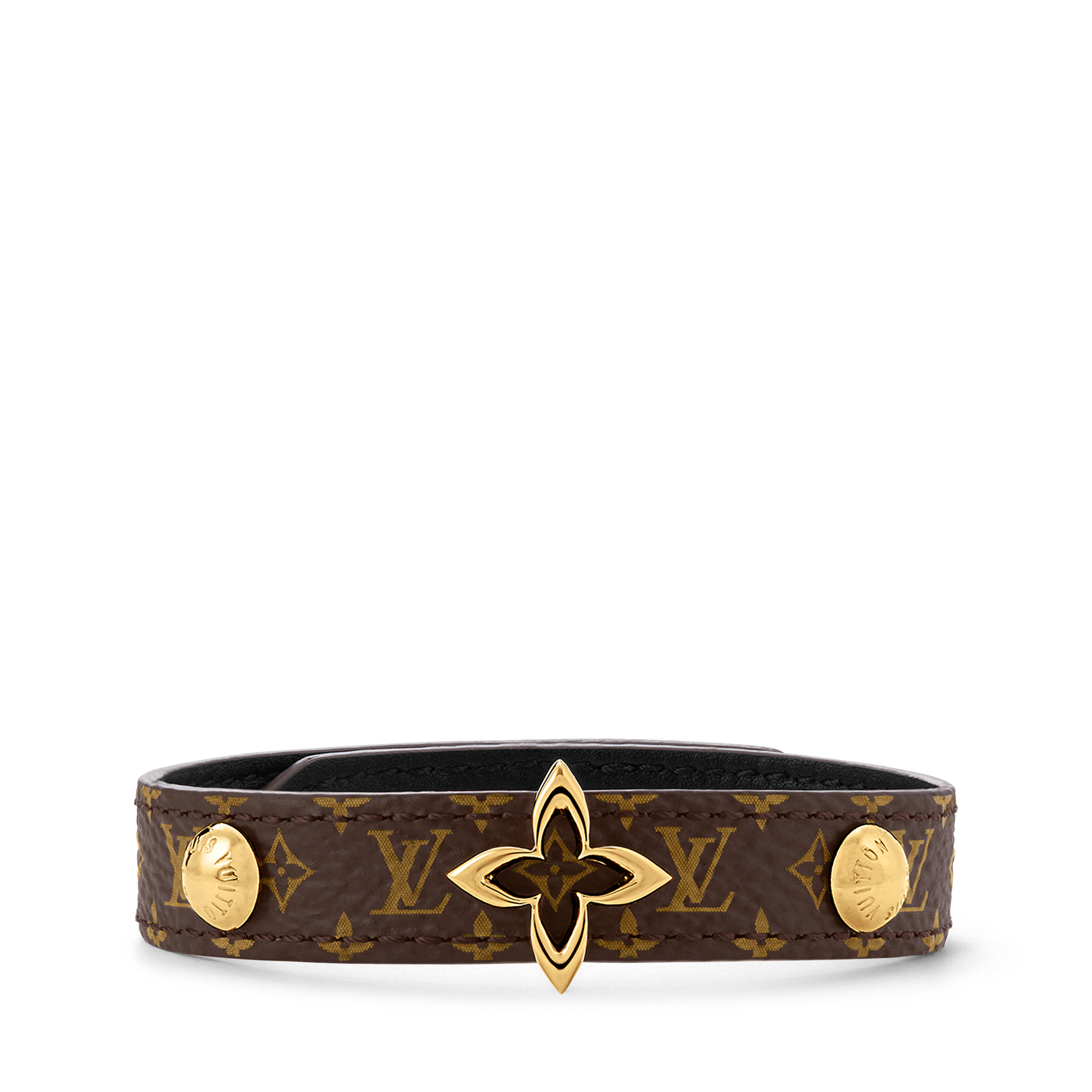 LOUIS VUITTON ブラスレ・ブルーミング M6534F ゴールド